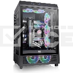 Компьютерный корпус Thermaltake The Tower 500 черный без БП ATX 1x120мм 3x140мм 4xUSB 3.0 2xUSB3.1 audio bott PSU, фото10
