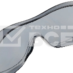 Очки защитные Denzel открытые, поликарбонатные, увеличенная дымчатая линза, регулируемые дужки, фото8