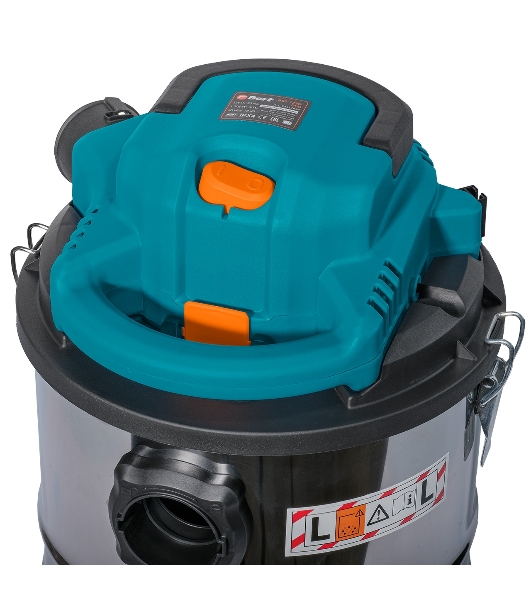 Строительный пылесос Bort BSS-1230-Duo 1200Вт (уборка: сухая/влажная) синий
