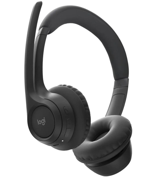 Гарнитура Logitech Zone 300 чёрный, беспроводная, Bluetooth, до 16 ч