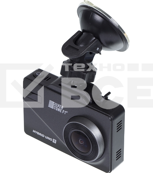 Видеорегистратор Silverstone F1 HYBRID UNO S GPS, 1920x1080, 2.3', GPS, G-сенсор, GPS-информатор