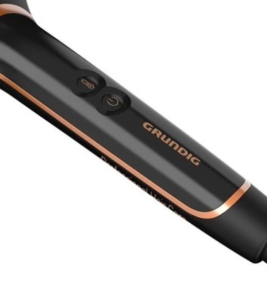 Расческа-выпрямитель для волос Grundig HB 7150 черный, 210 °C, 5 режимов