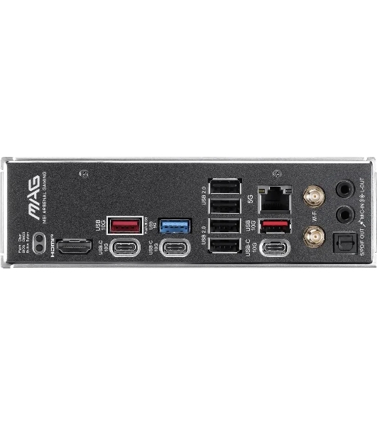 Материнская плата MSI MAG B850 TOMAHAWK MAX WIFI II Socket AM5 AMD B850 4xDDR5 ATX AC`97 8ch(7.1) 5Gigabit RAID+HDMI