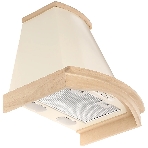 Вытяжка каминная Elikor Ротонда 60П-650-П3Л бежевый/дуб, 60 см, 650 куб. м/ч, 60 дБ, фото 1
