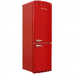 Холодильник Schaub Lorenz SLU S339R3 красный двухкамерный 230/94л морозилка снизу, No Frost, фото3