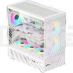 Компьютерный корпус AeroCool / Formula Crystal Z8 COSMIC белый без БП ATX 3x120mm 5x140mm 1xUSB2.0 1xUSB3.0 1xUSB3.1 audio bott PSU, фото4