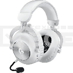 Наушники с микрофоном Logitech G Pro X 2 Lightspeed белый мониторные BT/Radio/3.5mm оголовье (981-001271), фото5