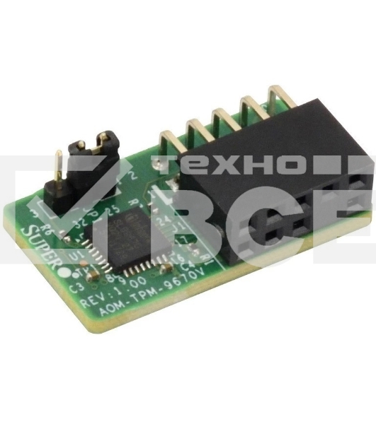 Модуль Supermicro AOM-TPM-9670V, SPI capable TPM 2.0 with Infineon 9670 controller