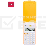 Калькулятор карманный Deli E39217/OR оранжевый 8-разр., фото 1