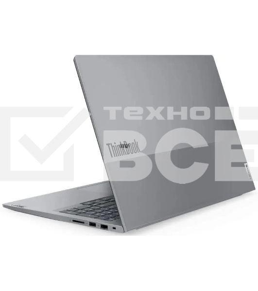 Ноутбук Lenovo Thinkbook 16 G6 IRL серый 21KH00QHAU Core i5 13420H 16Gb SSD512Gb Intel UHD Graphics 16