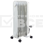 Масляный обогреватель MTX OCH-1500, белый, 1500 Вт, 15 м2, термостат, фото15