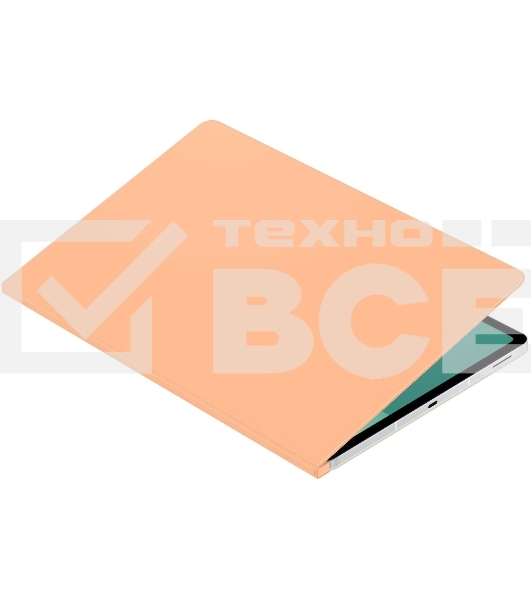 Чехол Samsung для Samsung Galaxy Tab S10 FE+ Smart Book Cover поликарбонат/полиуретан оранжевый (EF-BX620POEGRU)