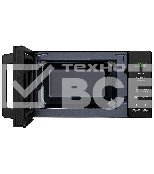 Микроволновая печь BBK 20MWS-750S/B черный, 20 л, 700 Вт, переключатели - сенсор