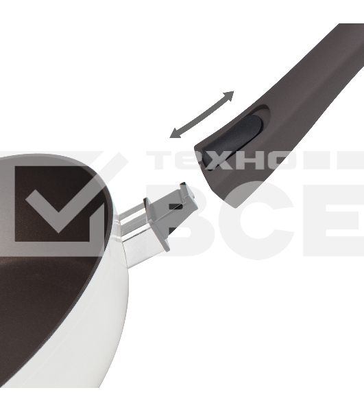 Сковорода глубокая TALLER TR-44110 Хюгге 28 см со съемной ручкой