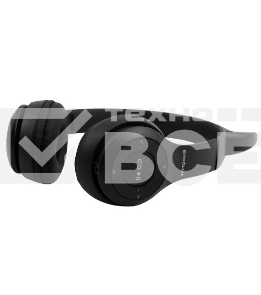 Наушники накладные беспроводные Ergolux ELX-BTHP02-C02 черный