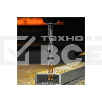 Сверло спиральное по металлу Denzel 12 x 151мм, Р6М5, Golden Tip, многогранная заточка, фото3