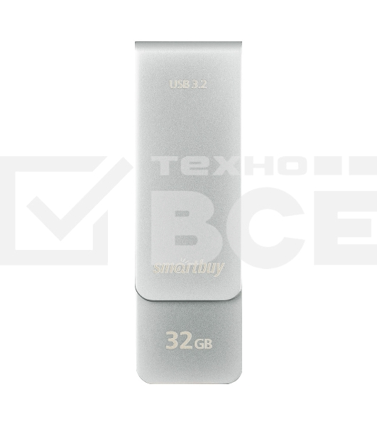Флешка USB 3.0/3.2 32Gb SmartBuy M1 Metal Grey