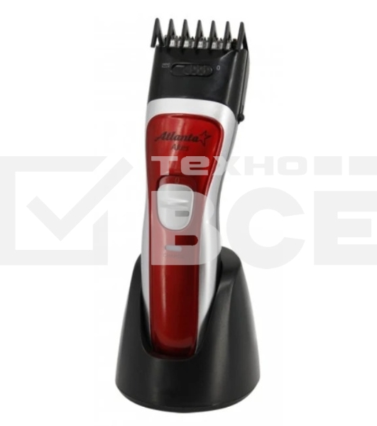 Машинка для стрижки Atlanta ATH-6909 (красный) аккумуляторная