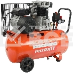 Компрессор Patriot поршневой ременной PTR 50-360I, 360 л/мин, 10 бар, 2200 Вт, 50 л, быстросъемный 1/4