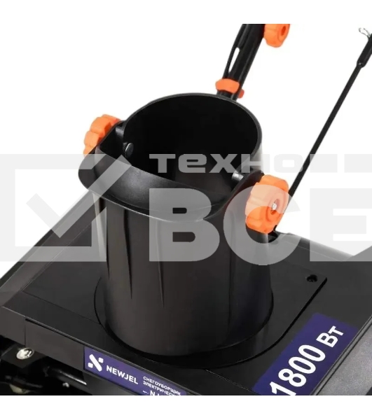 Снегоуборщик электрический Newjel NJ40103 1.8 кВт