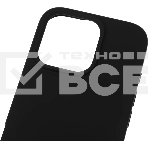 Чехол (клип-кейс) BoraSCO для Apple iPhone 16 Pro Microfiber Case черный (73691), фото2