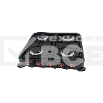 Плита настольная газовая Energy EN-004B чёрный, 6,4 кВт, газовая горелка, конфорки - 4, эмалированная сталь, поворотные переключатели, фото2