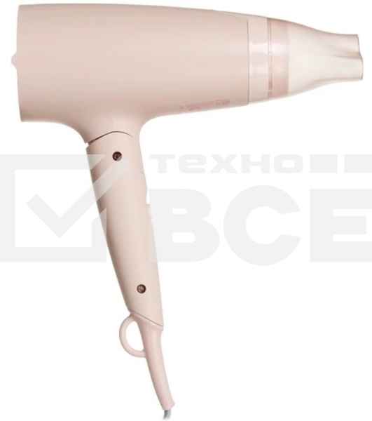 Набор для укладки волос Фен Philips BHP398/00 розовый, 1600 Вт, компактный + выпрямитель