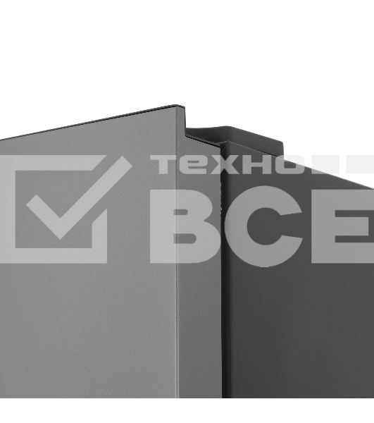 Холодильник Candy CFN6185SDC серебристый двухкамерный 191/91л морозилка снизу, No Frost