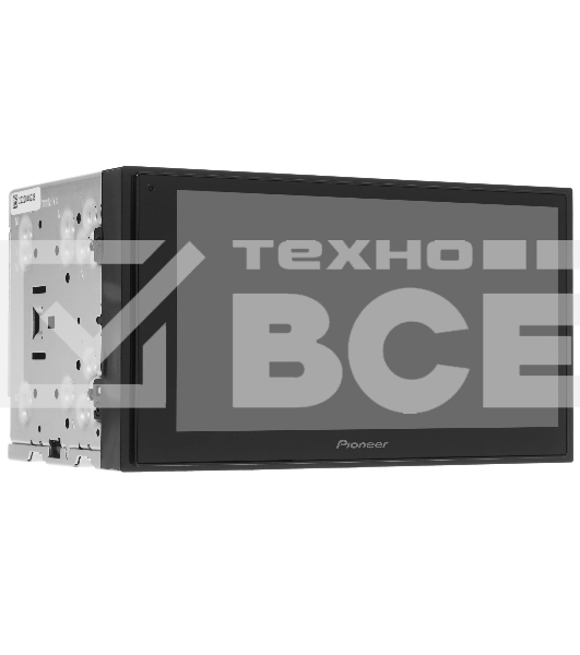 Автомагнитола Pioneer DMH-A345BT, 2 DIN, 6.8', Bluetooth, USB Type-A, AUX, пульт ДУ