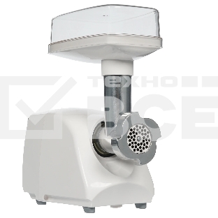 Мясорубка электрическая Аксион М14.01 белый, 600 Вт, 0.5 кг/мин, защита от перегрузки, насадки - 2