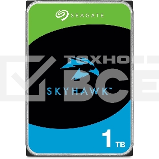 Жесткий диск Seagate SATA-III 1TB ST1000VX013 Video Skyhawk (5400rpm) 256Mb 3.5