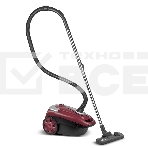 Пылесос Eurostek EVC-3514 бордовый, 500/2800 Вт, уборка сухая, пылесборник мешок, 3,5 л, фото3