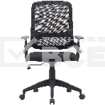 Кресло компьютерное Cactus CS-MC313-BK черный, сетка/ткань, фото2