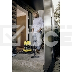 Строительный пылесос Karcher WD 4 S V-20/5/22 (1.628-260.0) желтый, 240/1000 Вт, уборка сухая/сбор воды, пылесборник мешок/контейнер, 20 л, фото2