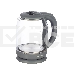 Чайник электрический МАТРЕНА MA-007 1.8 л,стекло/пластик, серый (105225), фото3