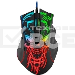 Мышь проводная Defender Bulletstorm GM-928 черный, 7200 dpi, USB, кнопки - 7, фото 1