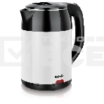 Чайник электрический BBK EK1709P черный/белый, фото 1
