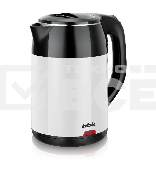 Чайник электрический BBK EK1709P черный/белый