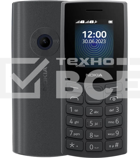 Мобильный телефон NOKIA 110 TA-1567 DS EAC1 угольный