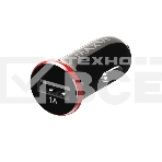 Автомобильное зарядное устройство Maxvi CCM-101BR USB 1А черно-красный, фото 1