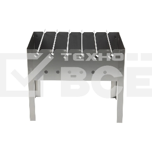 Мангал+6 шампуров в коробке ECOS 400х240х350мм 0,5мм 182542