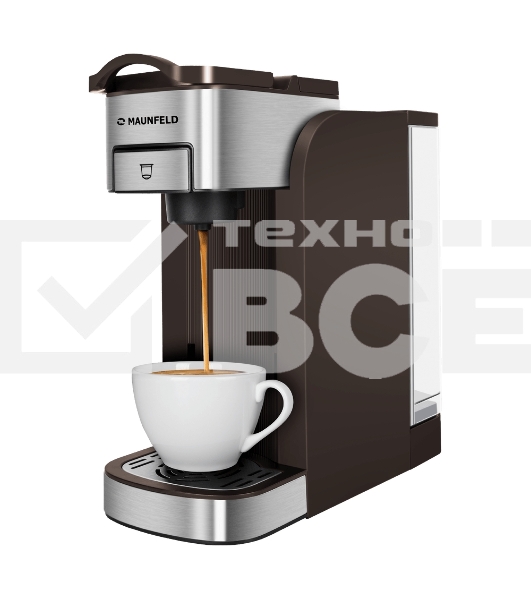 Кофеварка капсульного типа 2в1 Maunfeld MCCM-CM827BR