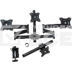 Кронштейн для мониторов Arm Media LCD-T16 черный 15'-27' макс.40кг настольный поворот и наклон верт.перемещ., фото5