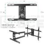 Настенный кронштейн Kromax DIX-20 черный для LED/LCD телевизоров Диагональ экрана (дюймы): 22'-65', фото4