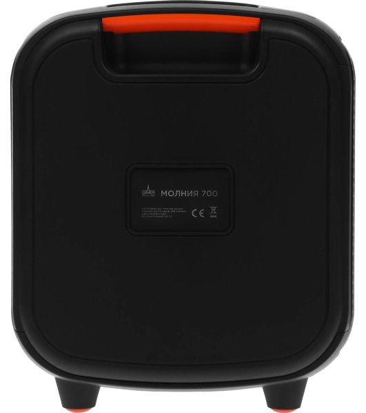 Портативная колонка Ural Молния 700 черный 70W 1.0 BT 10м 4000mAh