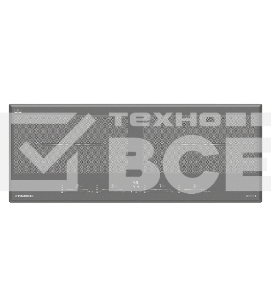 Индукционная варочная панель Maunfeld CVI904SFLLGR Inverter