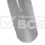 Лопата траншейная профессиональная Palisad LUXE 100х360х1250 мм, с зубьями, ясень, EFP, фото7