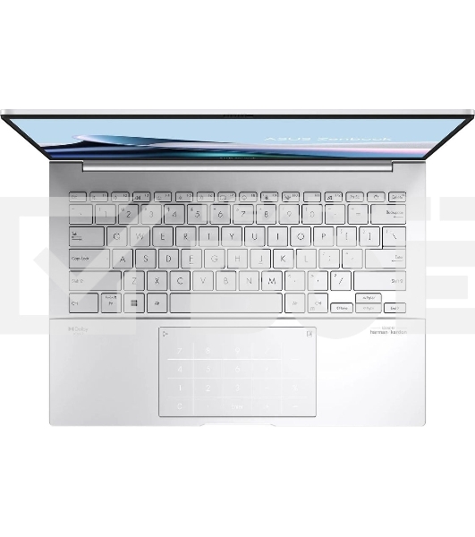 Ноутбук Asus Zenbook UX3405CA-ST1093/14'/OLED/Intel Core Ultra 9 285H/32Gb/512Gb SSD/Intel Graphics/noOS/серебристый/1.2kg
