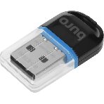 Адаптер USB Buro BU-BT601 Bluetooth V6.0 EDR+ BLE class 2 20м черный, фото4