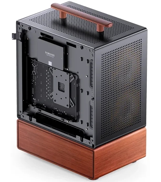 Корпус Jonsbo T7 Black, Mini-Tower, чёрный